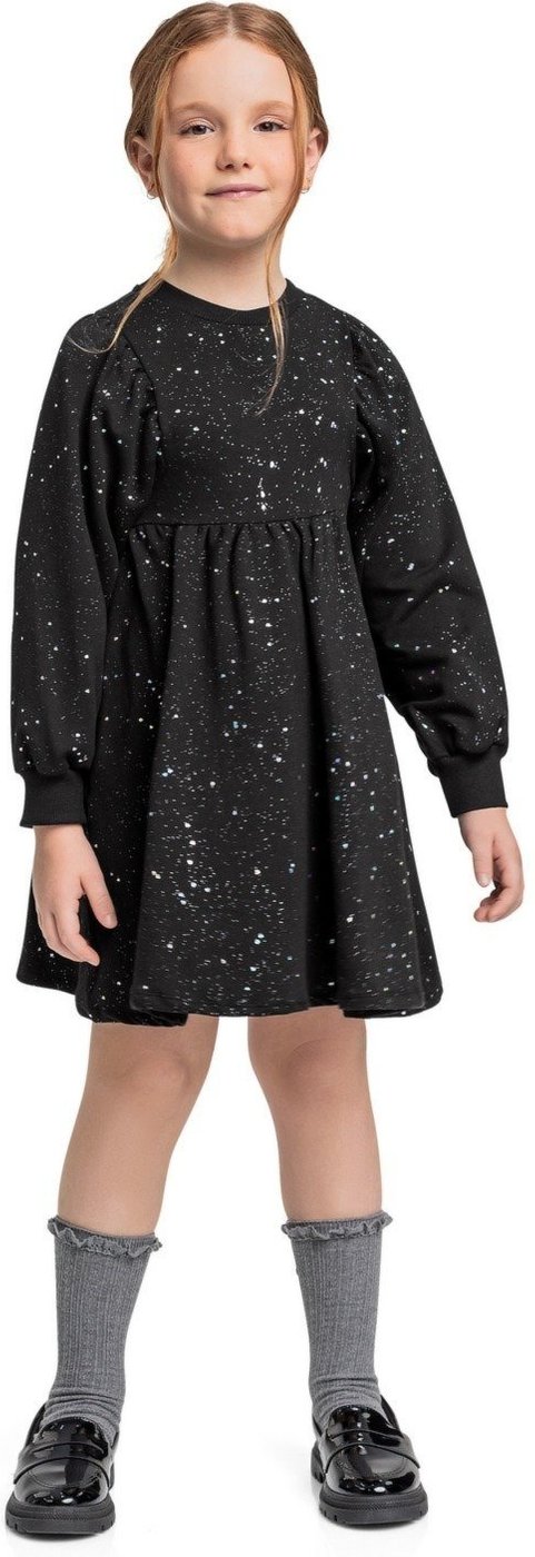 Infantil - Vestido Manga Longa com Glitter Quimby