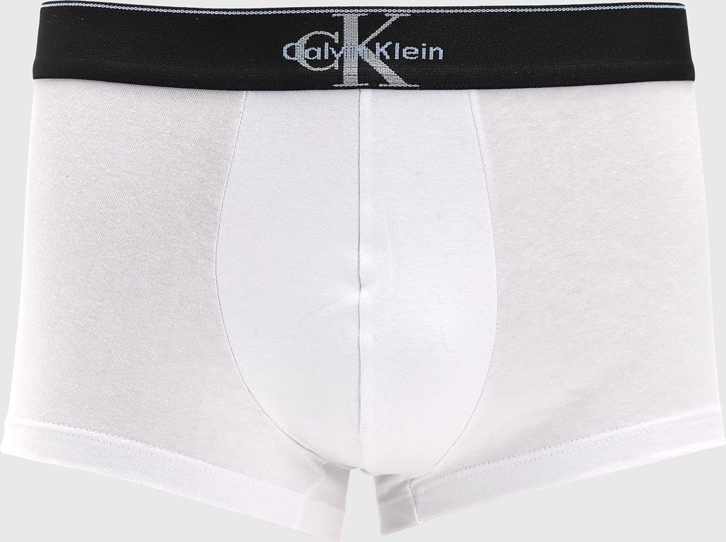 Imagem principal Cueca Masculina Calvin Klein Low Rise Trunk Cotton Graphic Branca Calvin Klein Underwear branco Calvin Klein Underwear branco