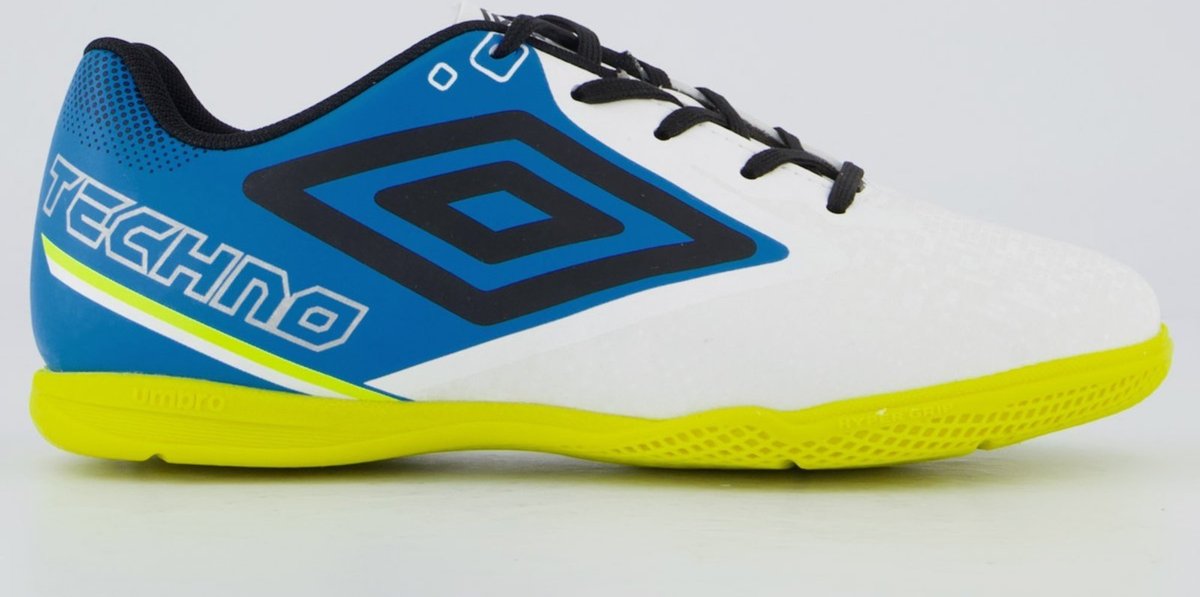 Imagem principal Chuteira Umbro Techno II Futsal Juvenil e Branca azul Umbro azul