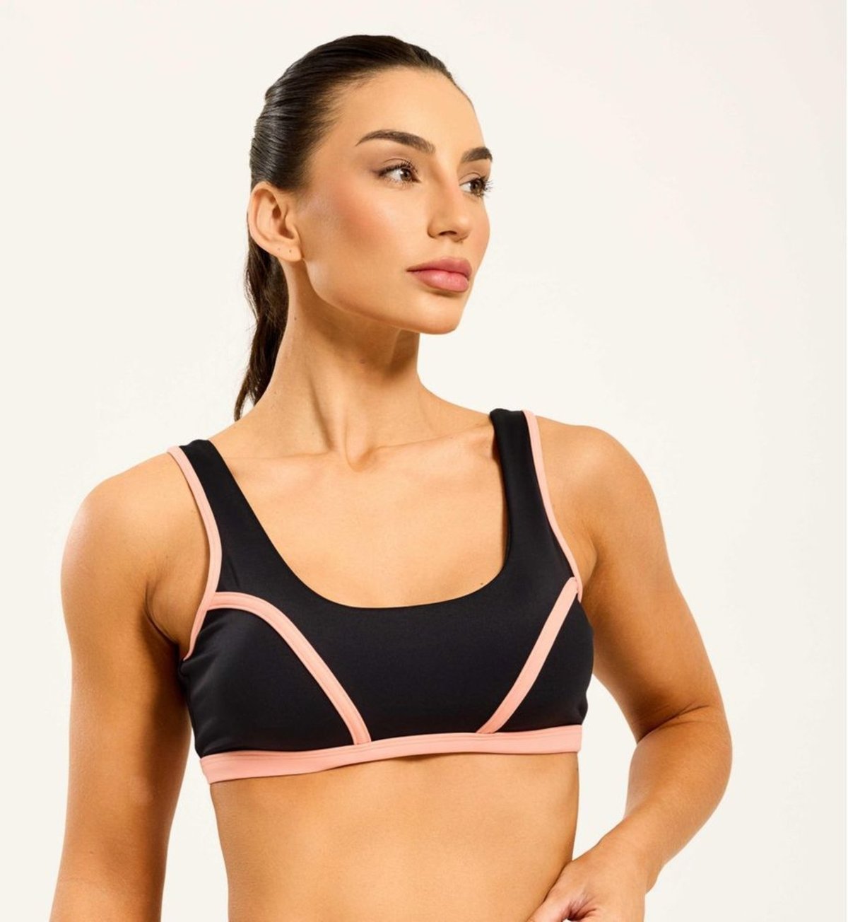 Imagem principal Top Cosmo Poliamida Com Bojo Donna Carioca preto Donna Carioca preto