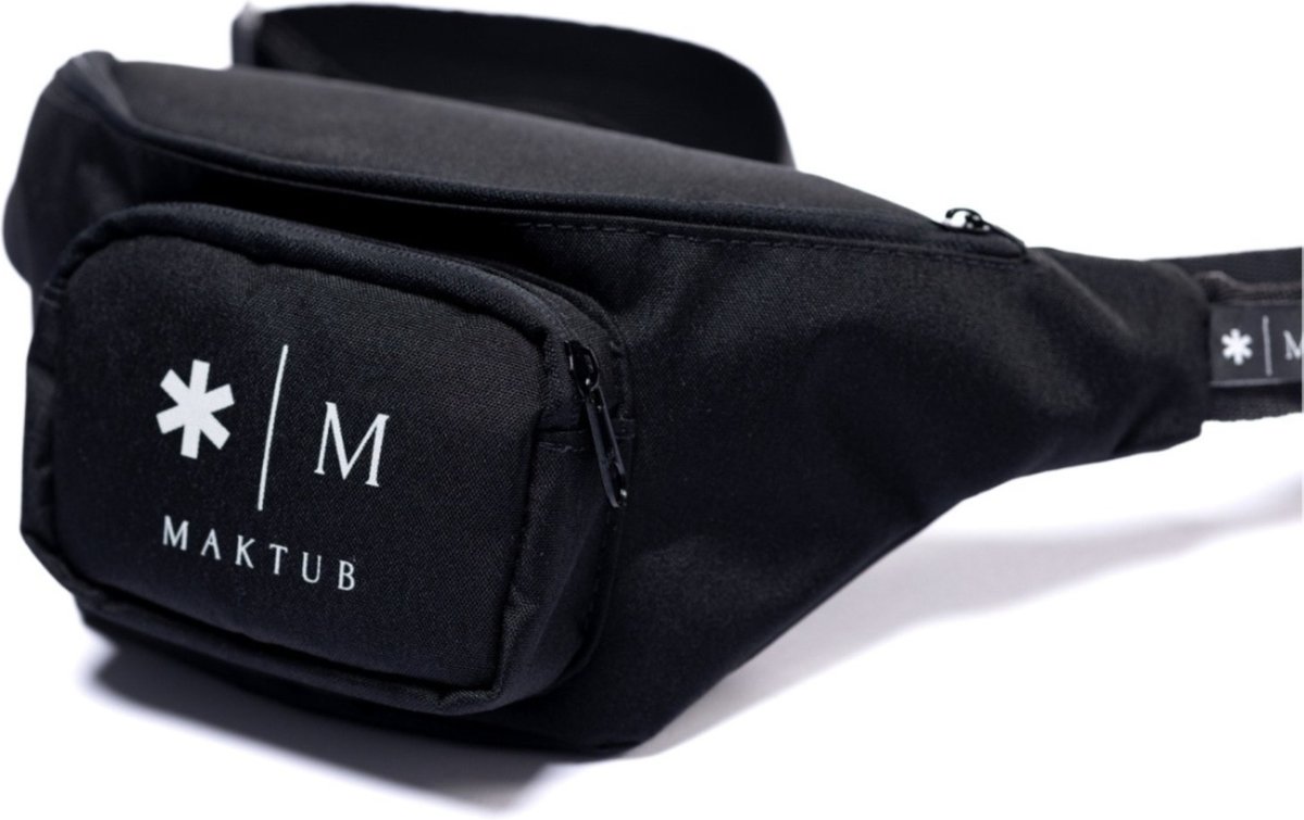 Imagem principal Pochete Masculina Bolsa Cintura marca Maktub modelo Vibe na cor preta MAKTUB STYLE preto MAKTUB STYLE preto