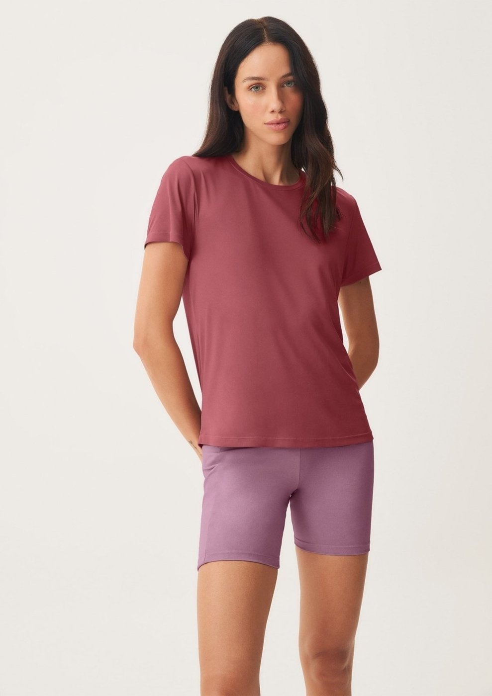 Camiseta Esportiva Básica Feminina Proteção UV Hering