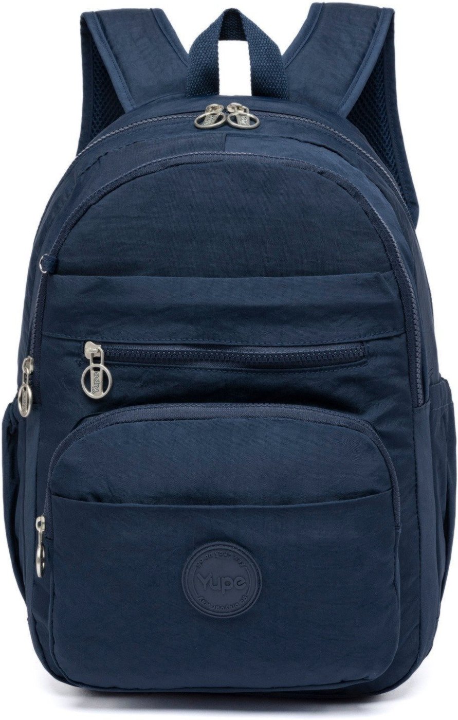 Imagem principal Infantil - Mochila Yupe Bolsa Feminina Casual Escolar Espaçosa Resistente azul marinho YUPE azul marinho