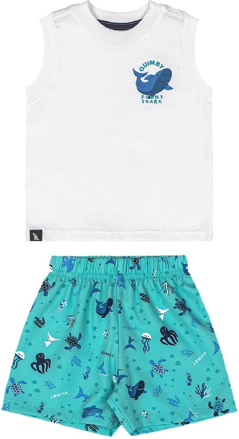 Imagem principal Infantil - Conjunto Regata Shark Bermuda Quimby cinza Quimby cinza