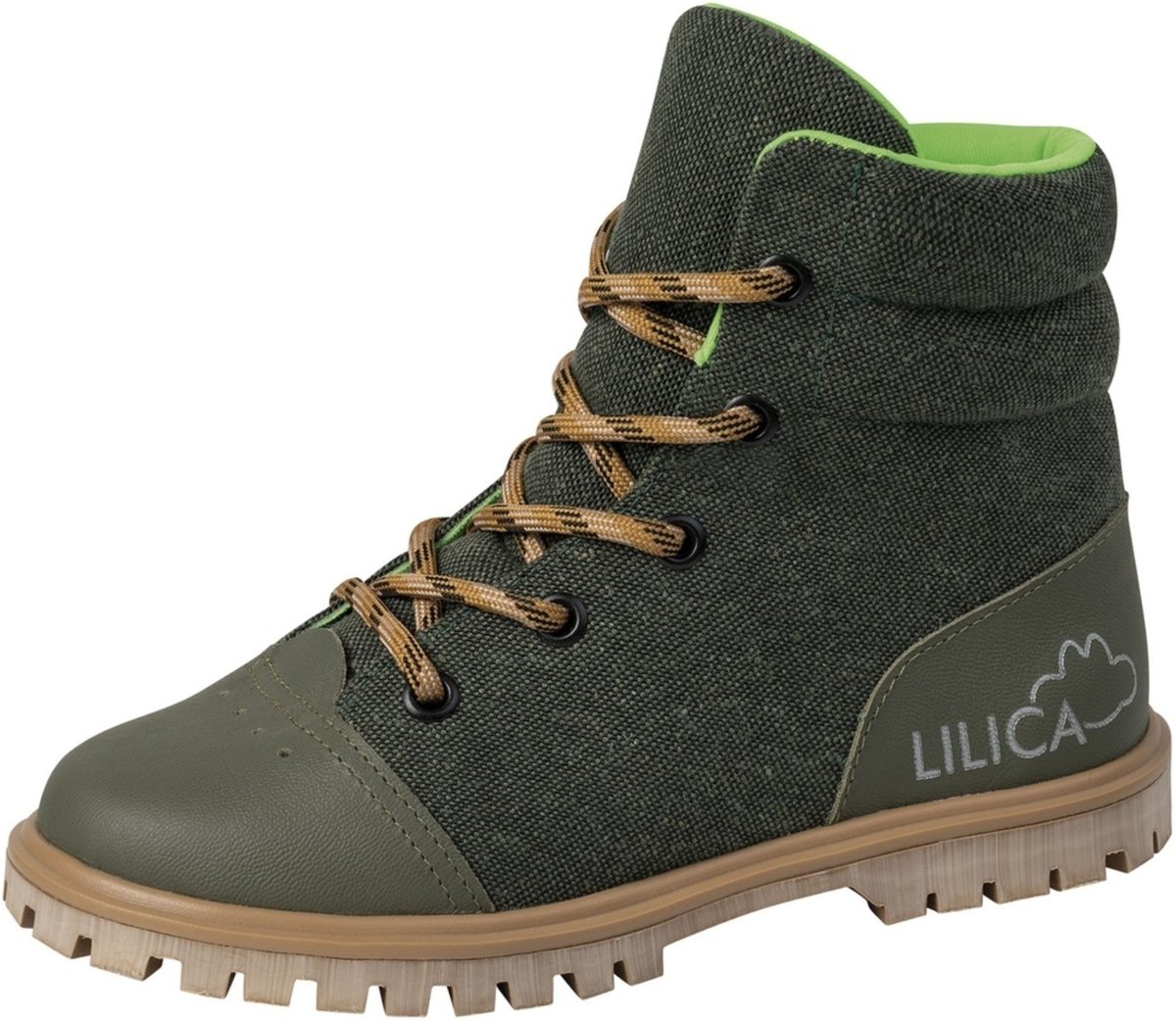 Imagem principal Infantil - Bota Tratorada LR Boot 91 Antiderrapante Feminina Lilica Lilica Ripilica verde Lilica Ripilica verde