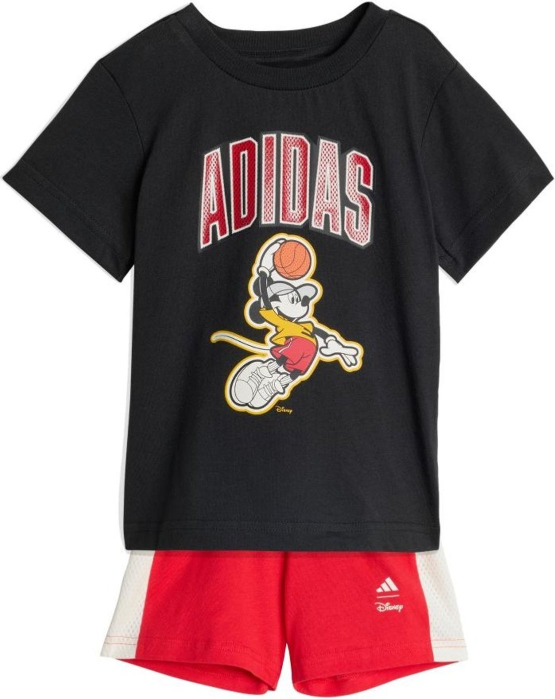 Imagem principal Infantil - CONJUNTO CAMISETA ADIDAS DISNEY MICKEY MOUSE adidas Sportswear preto Adidas preto