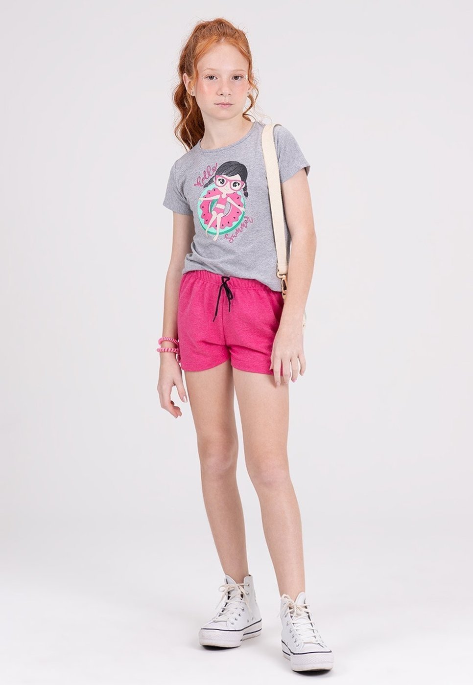 Imagem principal Infantil - Conjunto Hello Summer Mescla VIDA COSTEIRA cinza VIDA COSTEIRA cinza