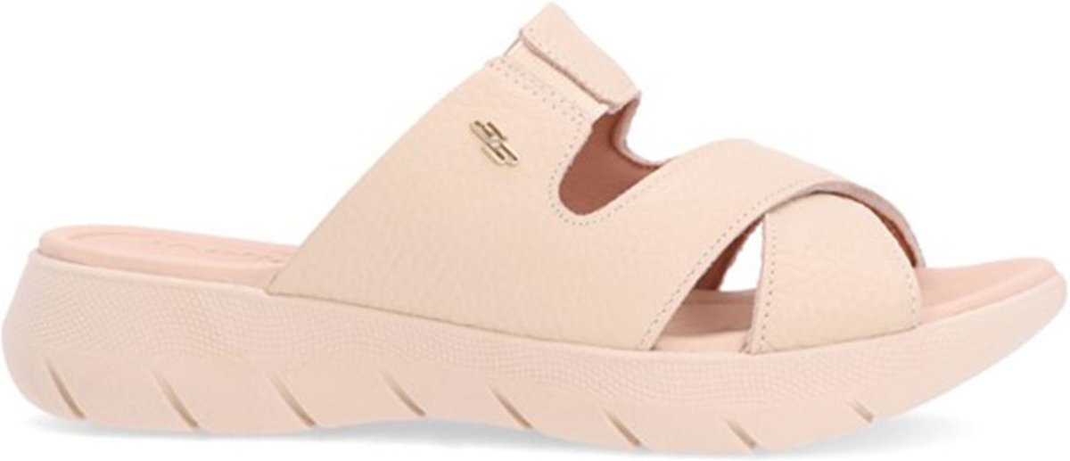 Tamanco Usaflex Feminino Slide Plataforma Vanilla