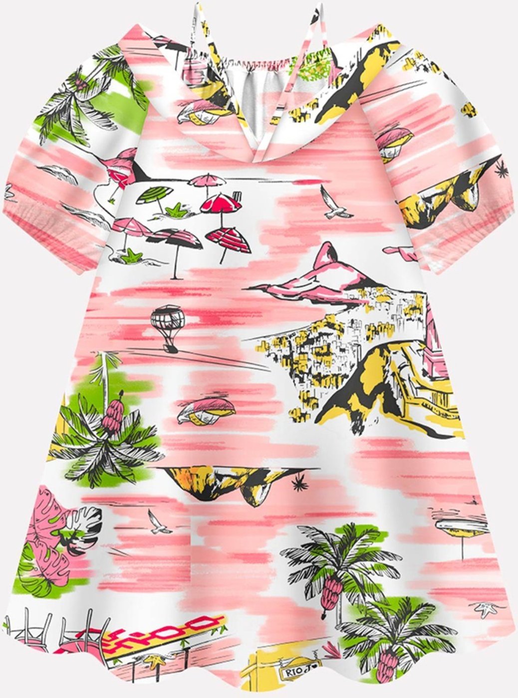 Infantil - Vestido Menina Nanai