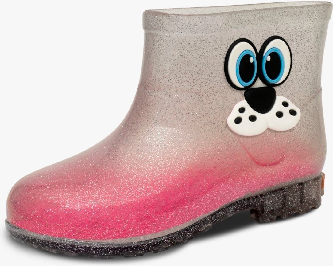 Infantil - Bota Galocha Cano Baixo Pópidi Menina Glitter