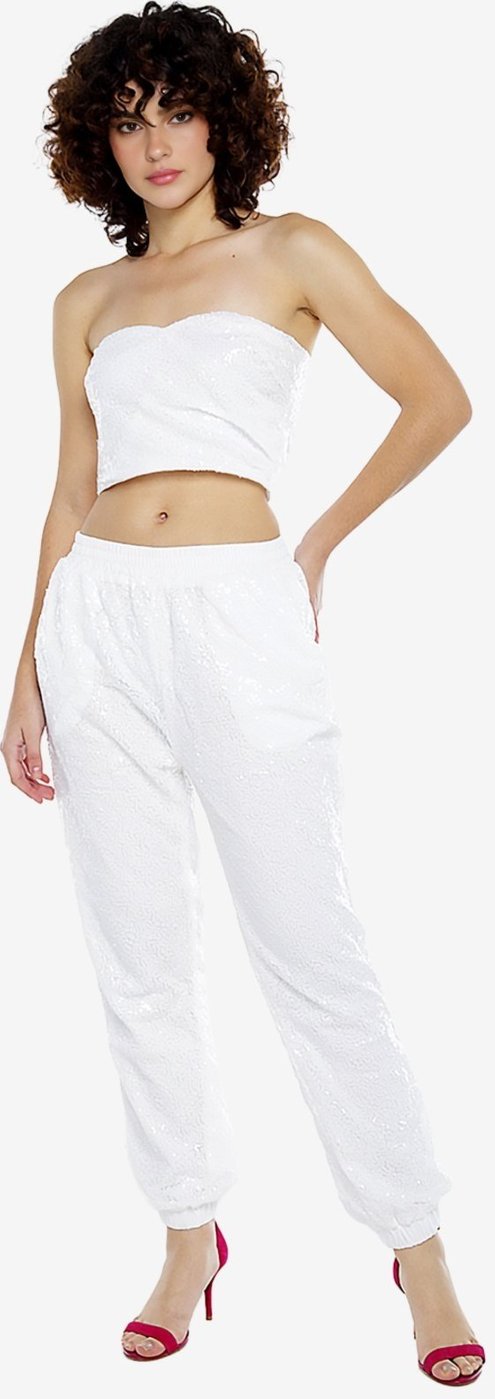 Conjunto Calça e Top PAETÊ Forrado