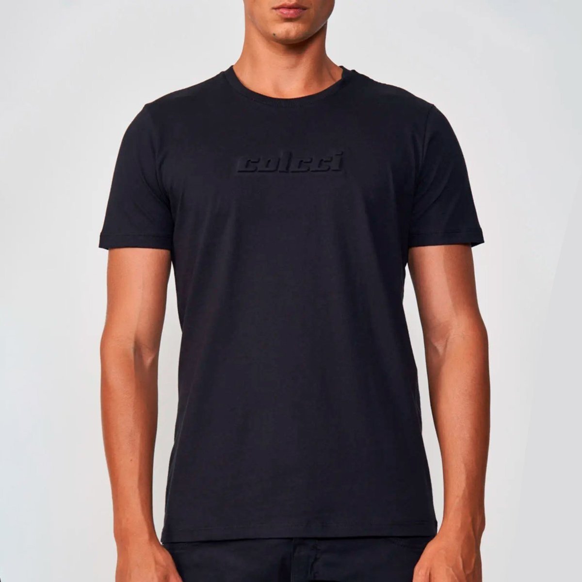Imagem principal Camiseta Colcci Relevo In25 Masculino preto Colcci preto