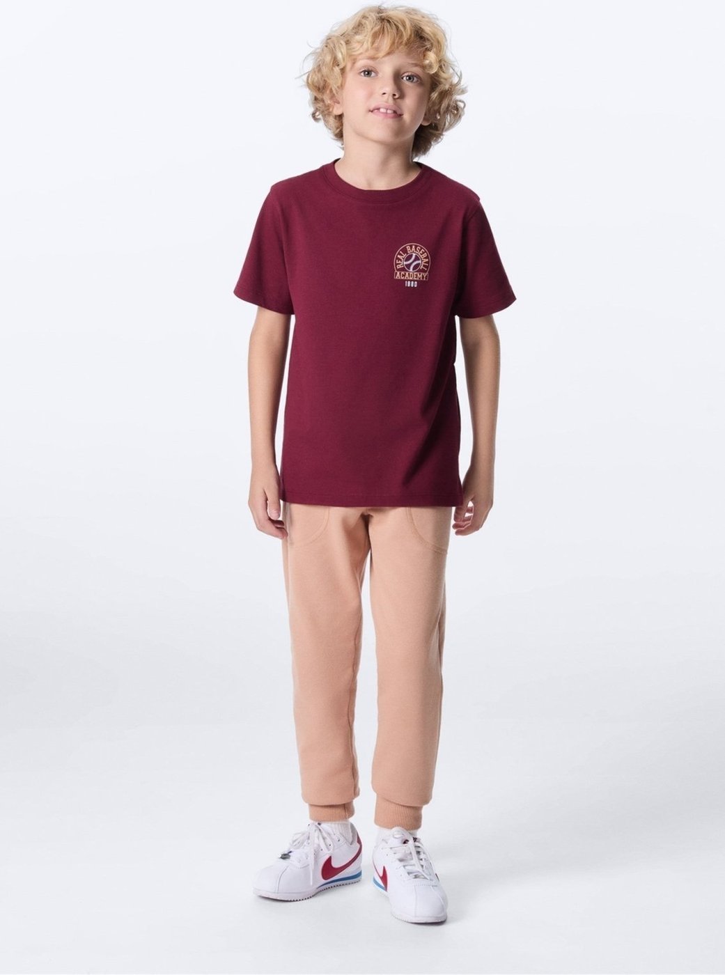 Imagem principal Infantil - Calça Básica Menino Em Moletom Peluciado Com Bolso Hering Hering Kids bege Hering Kids bege