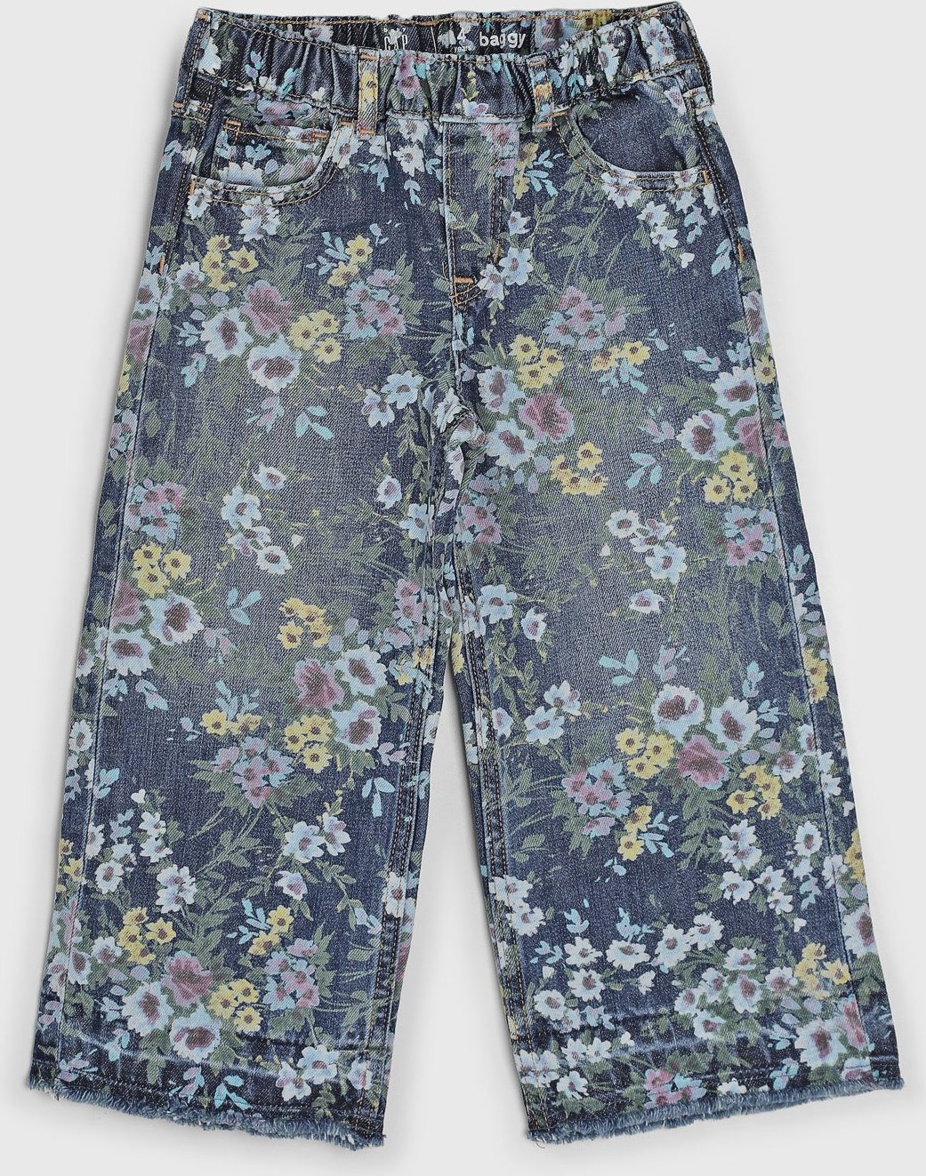 Calça GAP Baggy Jeans Floral