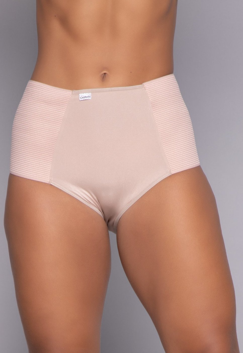 Imagem principal Calcinha Cinta Modeladora Alta Compressão Redutora ós Parto 25 cm Vekyo bege VEKYO bege