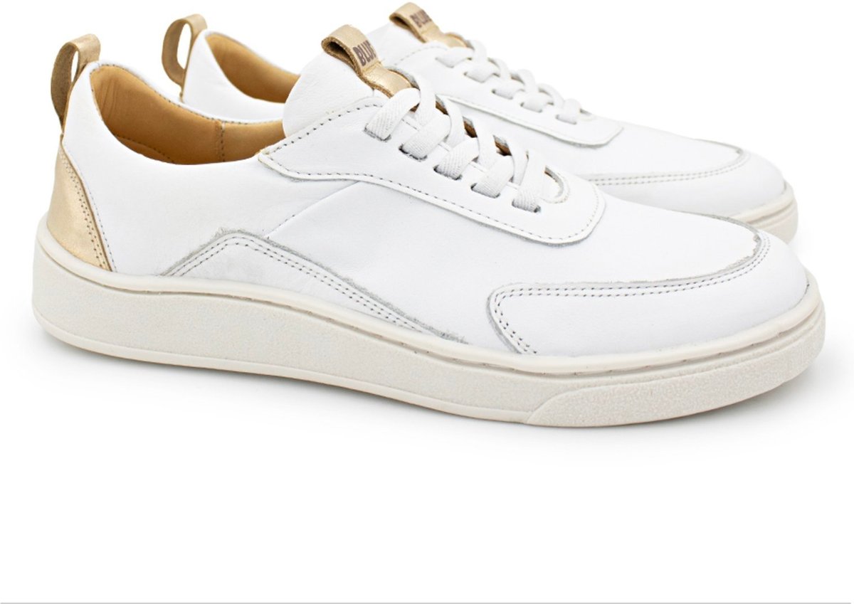 Imagem principal Infantil - Tênis Menina Blue Brenda Couro Branco Ouro Velho Blue Infantis branco blue Blue Infantis branco blue