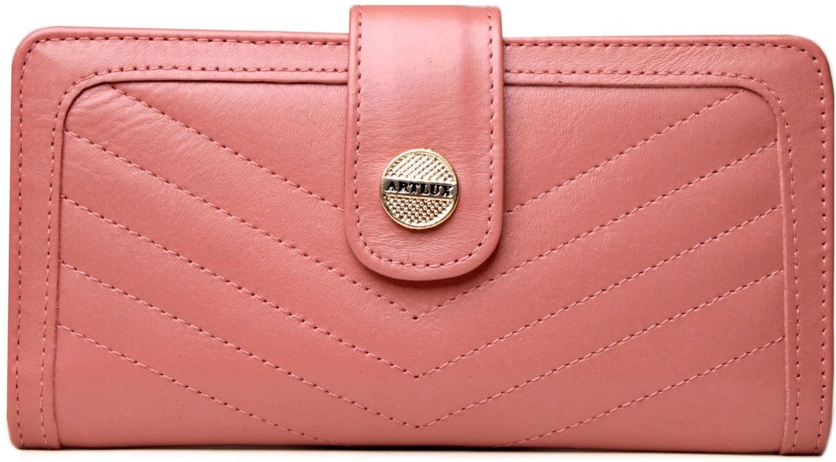 Carteira Feminina em Couro Matelassê Artlux 349