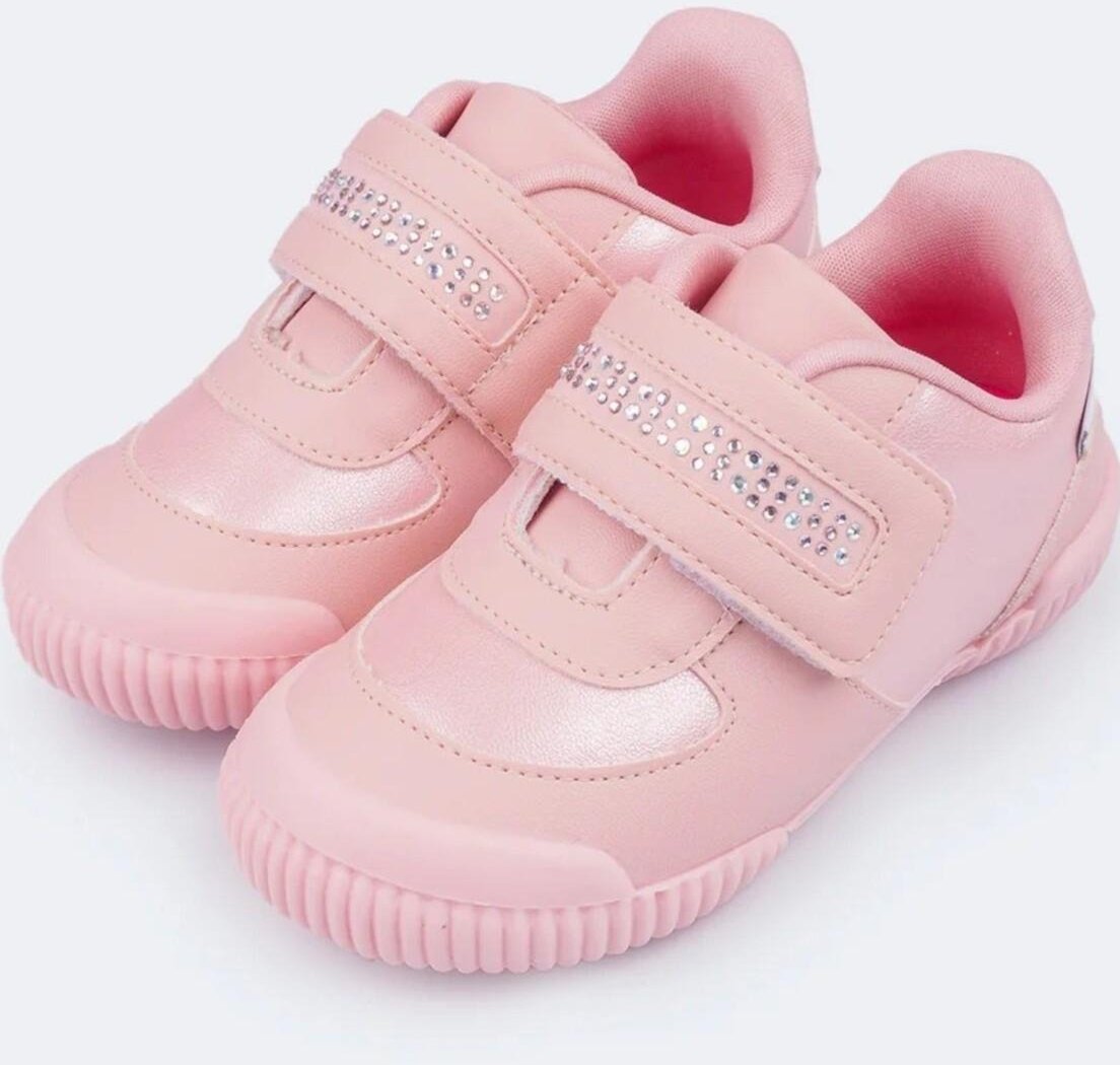 Imagem principal Infantil - Tênis Pampili Yuyu com Strass Claro 16 PKT rosa PKT rosa