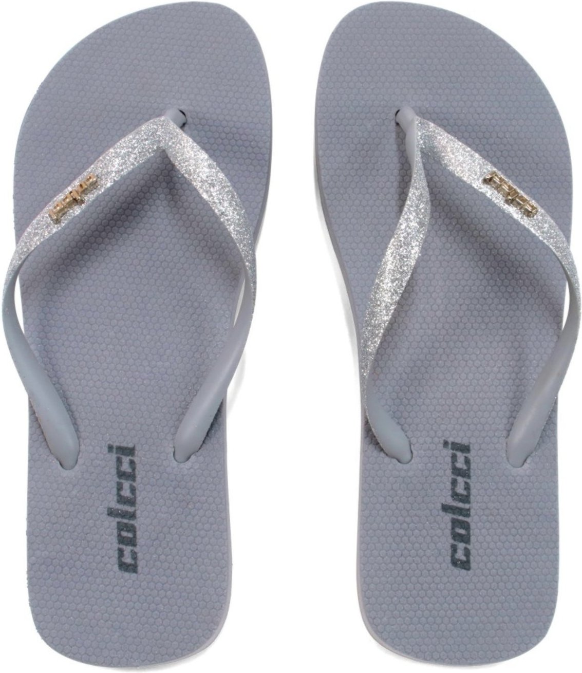 Chinelo Feminino Fiji Colcci Techfit Tira com Glitter