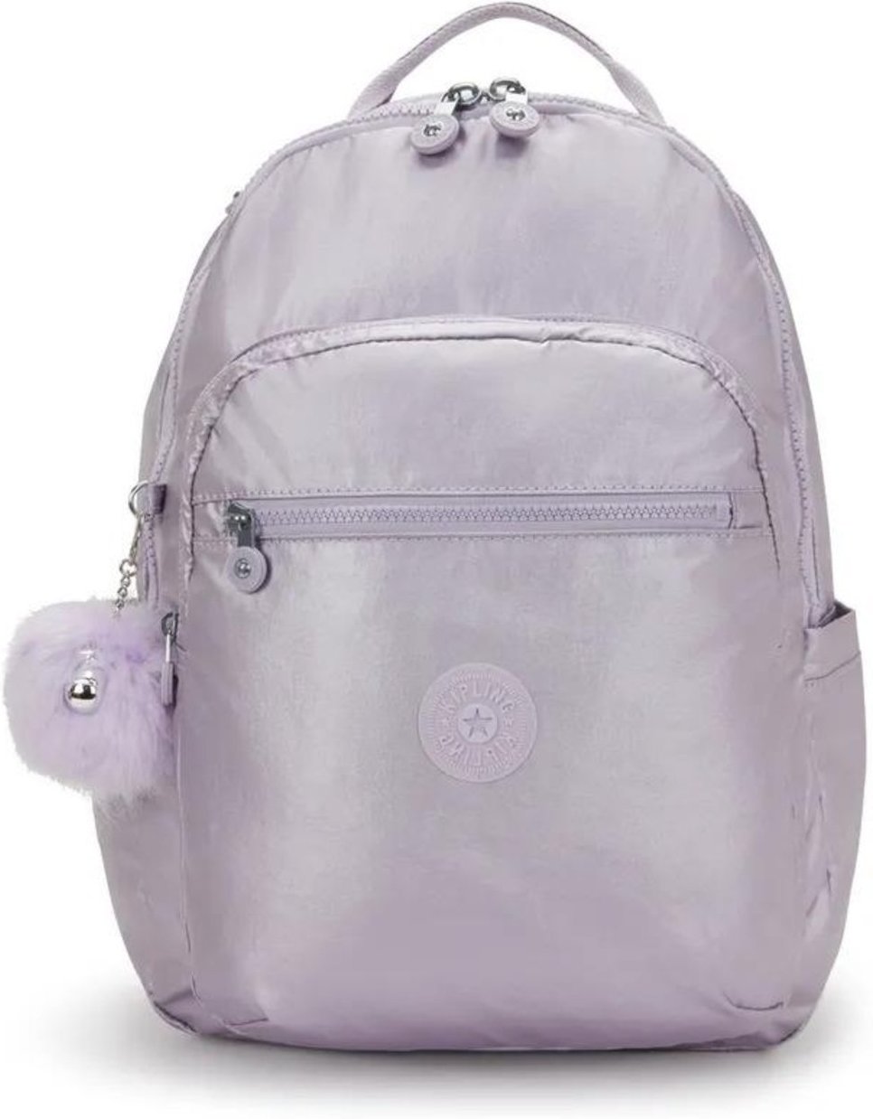 Imagem principal Mochila Kipling Seoul Lilac M Met BTS roxo Kipling roxo