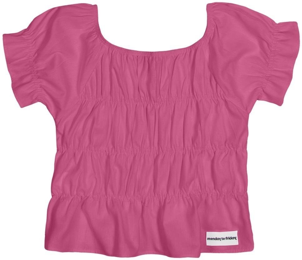 Imagem principal Infantil - Blusa Tricoline Catavento Nina Go rosa Nina Go rosa