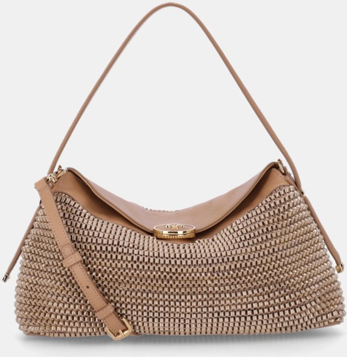 Imagem principal Bolsa Hobo Média Madras Luiz da Lua - 2000738 Luz Da Lua dourado Luz Da Lua dourado