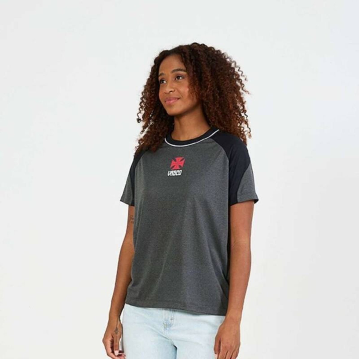 Camiseta Braziline Vasco Tremor - Feminino