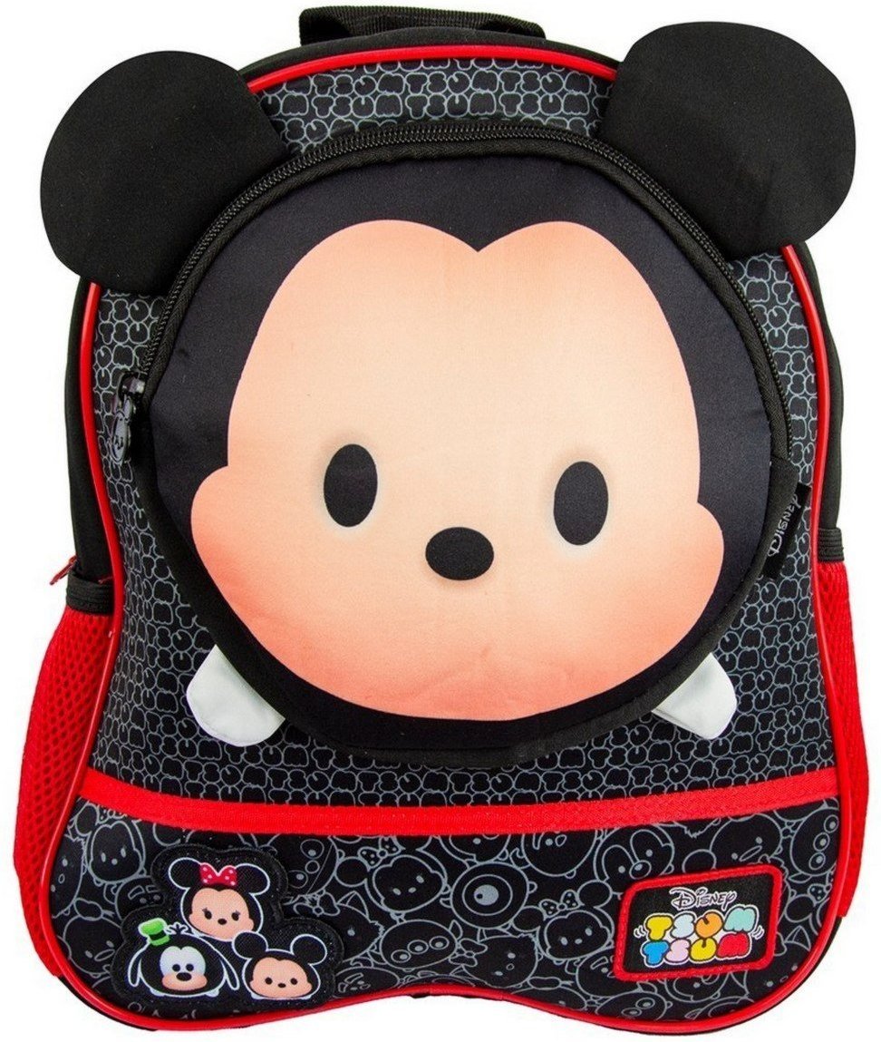Imagem principal Infantil - Mochila Costas Mickey Mouse Disney Escolar Masculina Resistente preto/vermelho Disney preto/vermelho