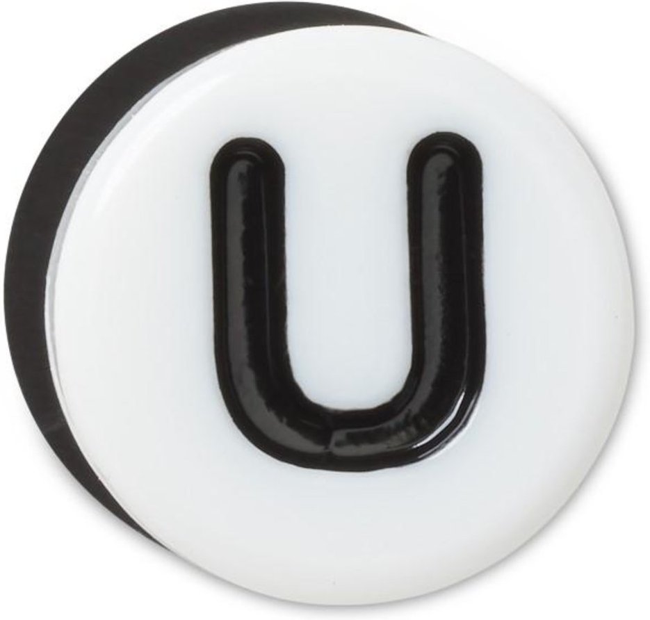 Infantil - Jibbitz™ Letra U Pequena