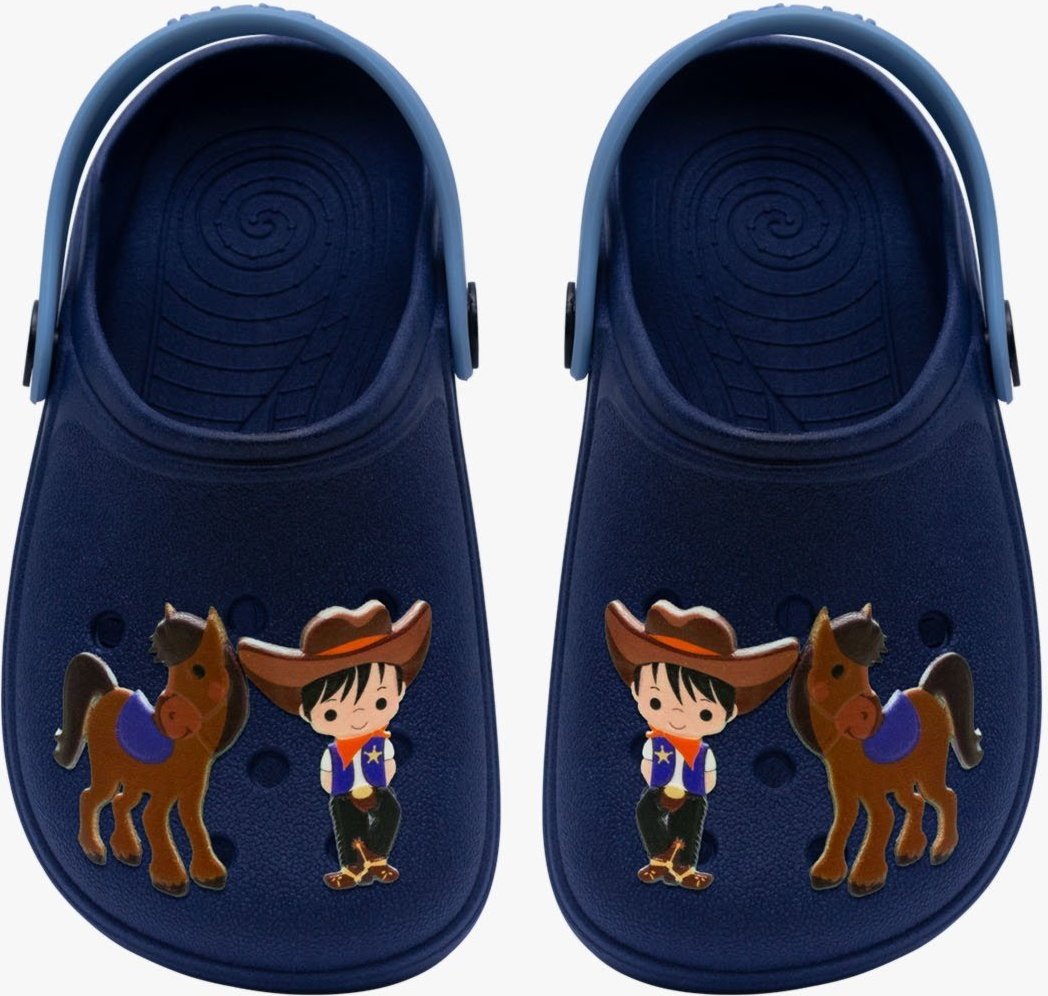 Imagem principal Infantil - Sandalia Babuche Pópidi Menino Cowboy azul Pópidí azul