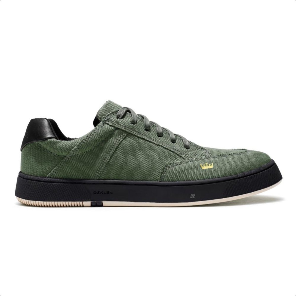 Imagem principal Tênis Osklen Soho Lona Black Sole Masculino Verde verde black Osklen verde black