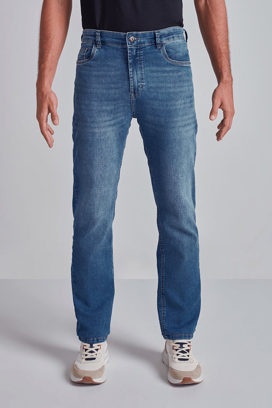 Imagem principal HIGHSTIL Calça Jeans Comfort - Lavagem Média azul HIGHSTIL azul