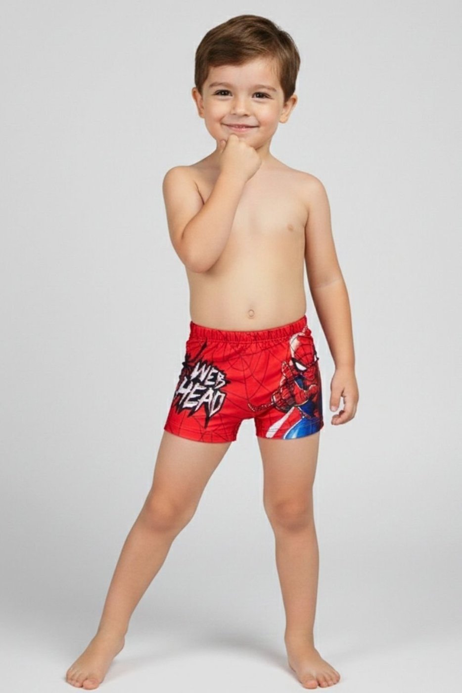 Imagem principal Sunga Disney Moda Praia Marvel Homem Aranha vermelho Marvel vermelho