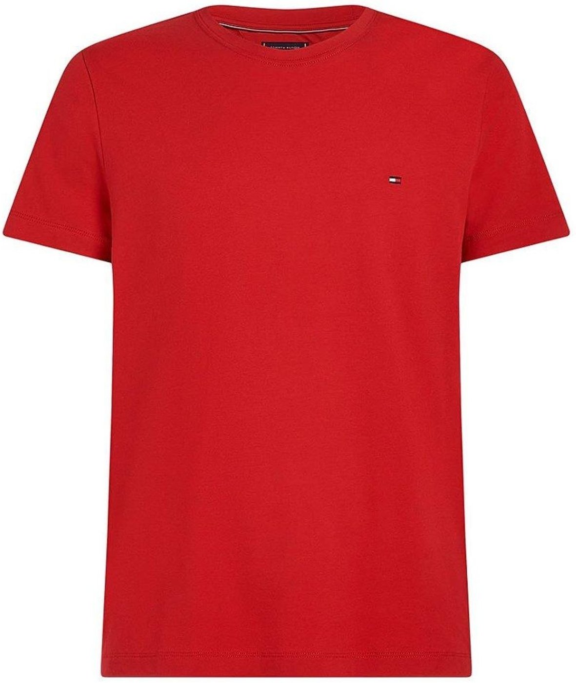 Imagem principal Camiseta Tommy Hilfiger Stretch Slim Fit Tee vermelho Tommy Hilfiger vermelho