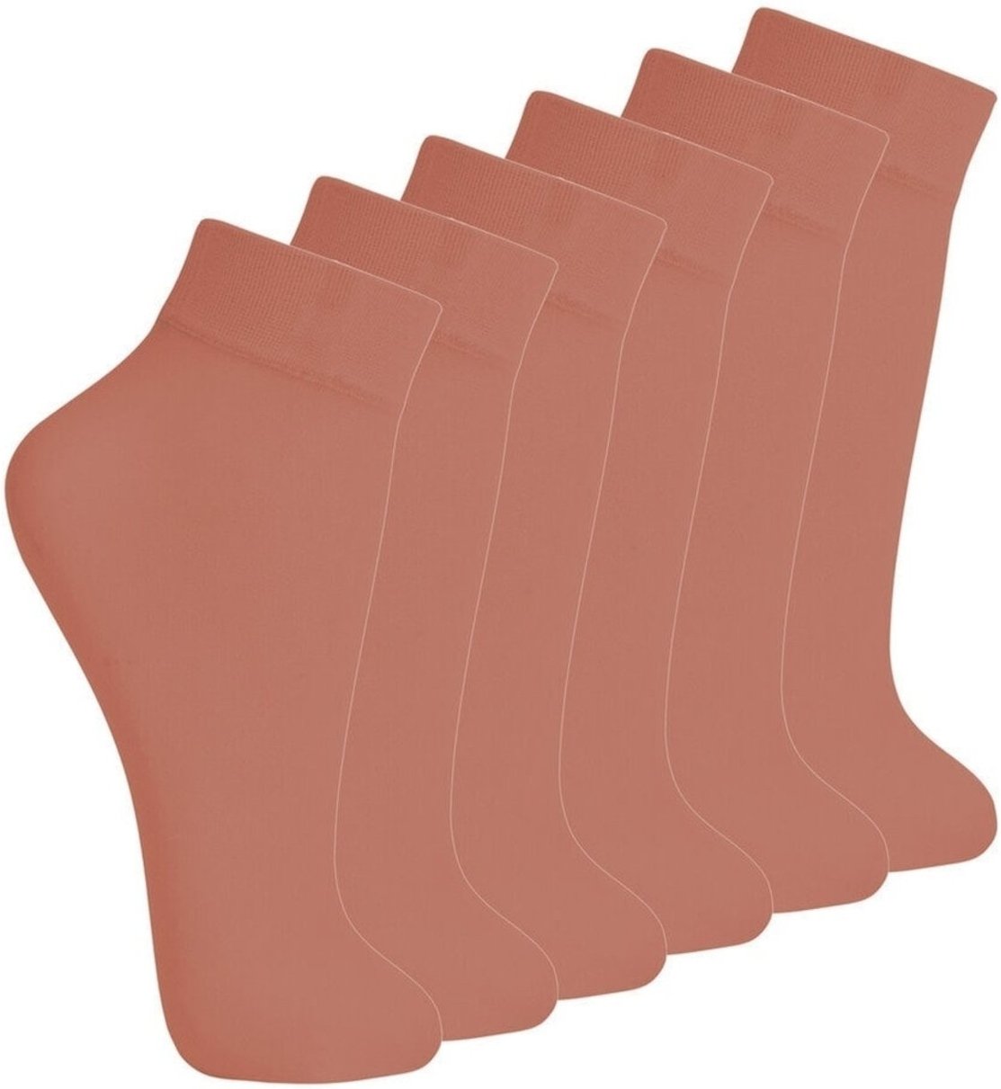 Kit 6 Pares de Meias Fio 40 Opaca Lupo