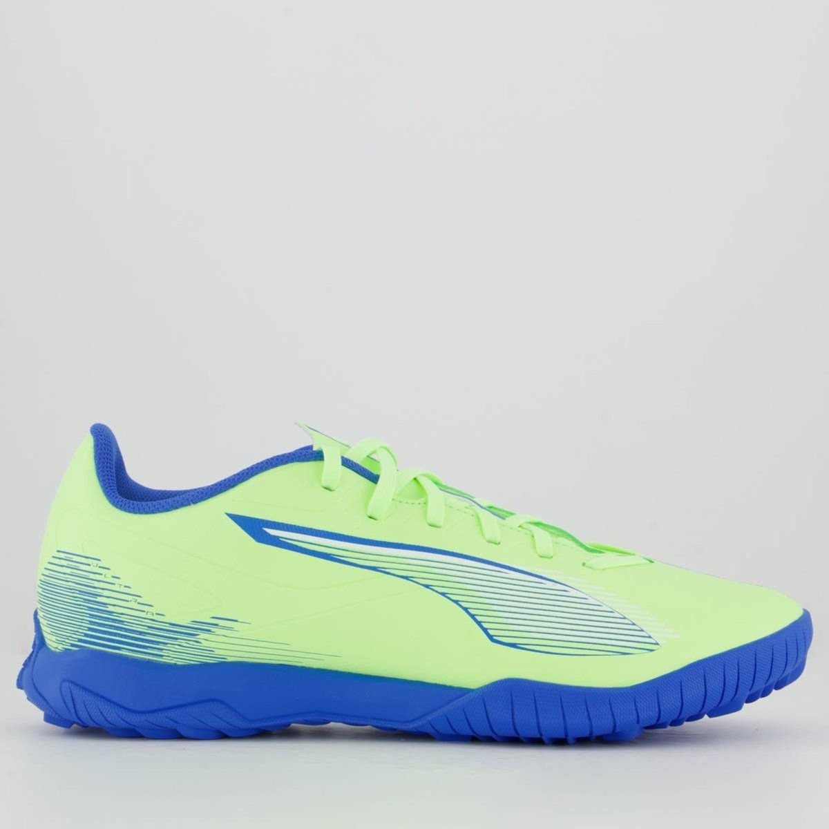 Chuteira Puma Ultra 5 Play Society e Branco