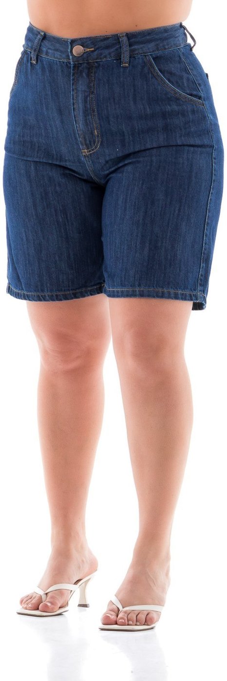 Jorts Jeans Feminino Arauto Mom Premium Denim