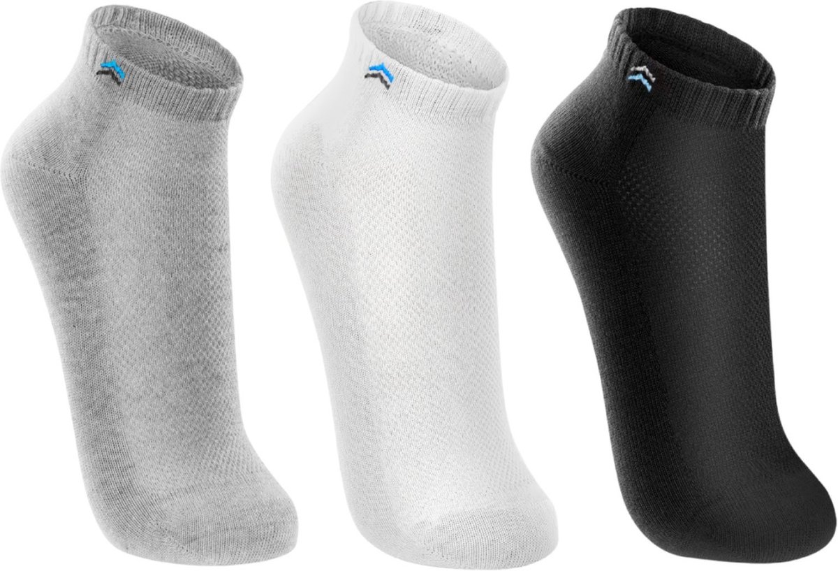 Imagem principal Kit 3 Pares de Meias Up 3225 Cano Curto Algodão - Sortido Colorido QLC SPORT multicolorido QLC SPORT multicolorido