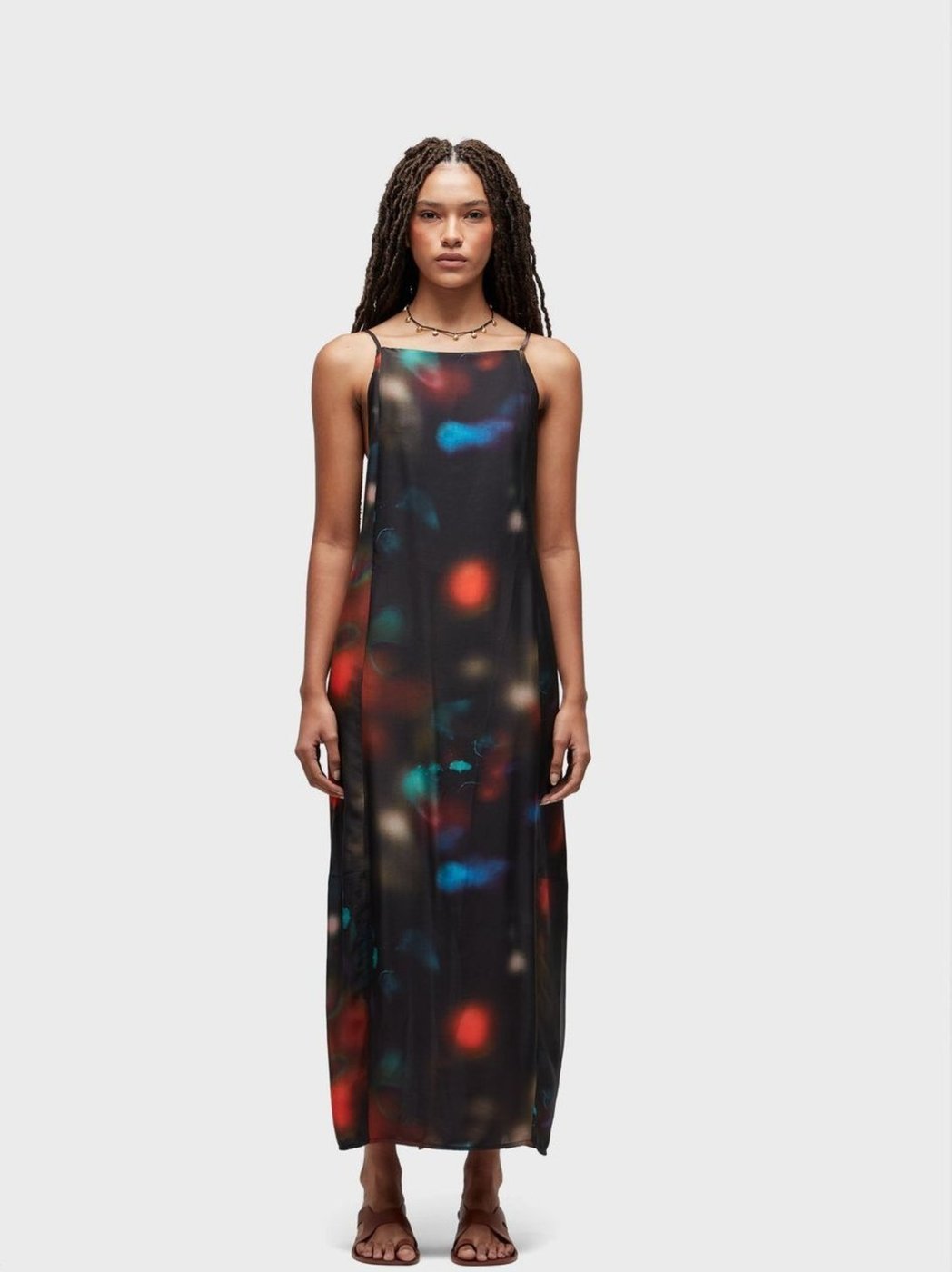 Vestido baloon rose blur