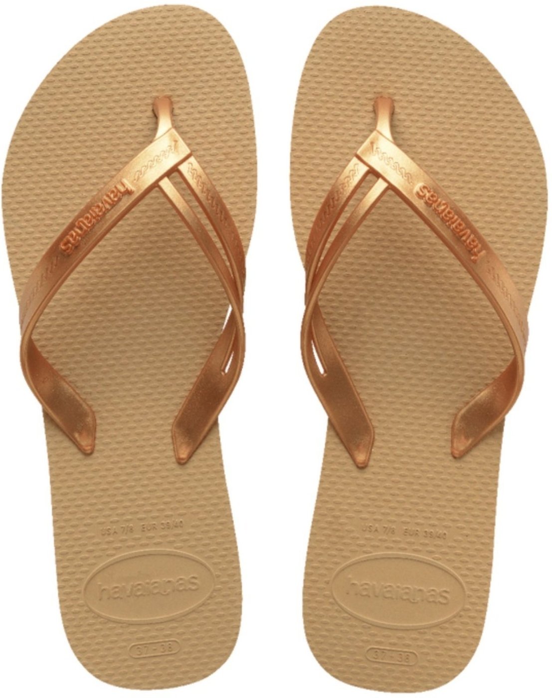 Imagem principal Chinelo Havaians Feminino Elegance Havaianas dourado Havaianas dourado