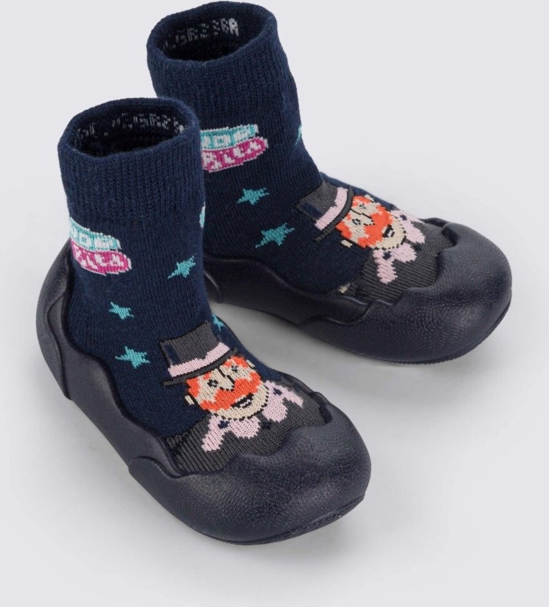 Imagem principal Infantil - Meia com Sola Masculina de Grendene Mundo Bita Friendship GRENDENE KIDS azul GRENDENE KIDS azul