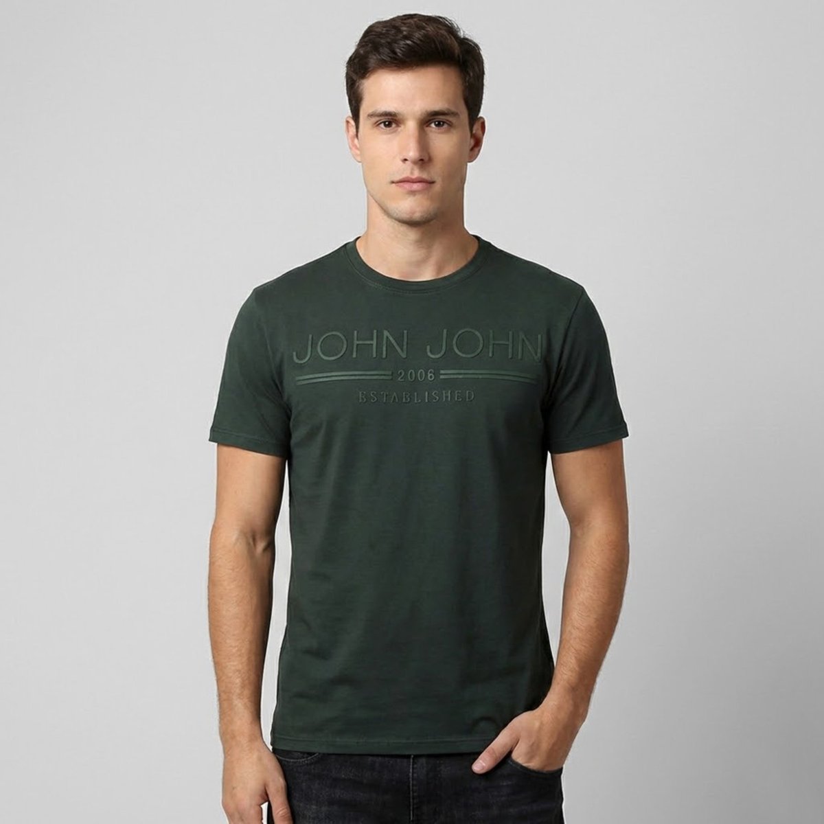 Camiseta John John Champion Ou26 Masculino