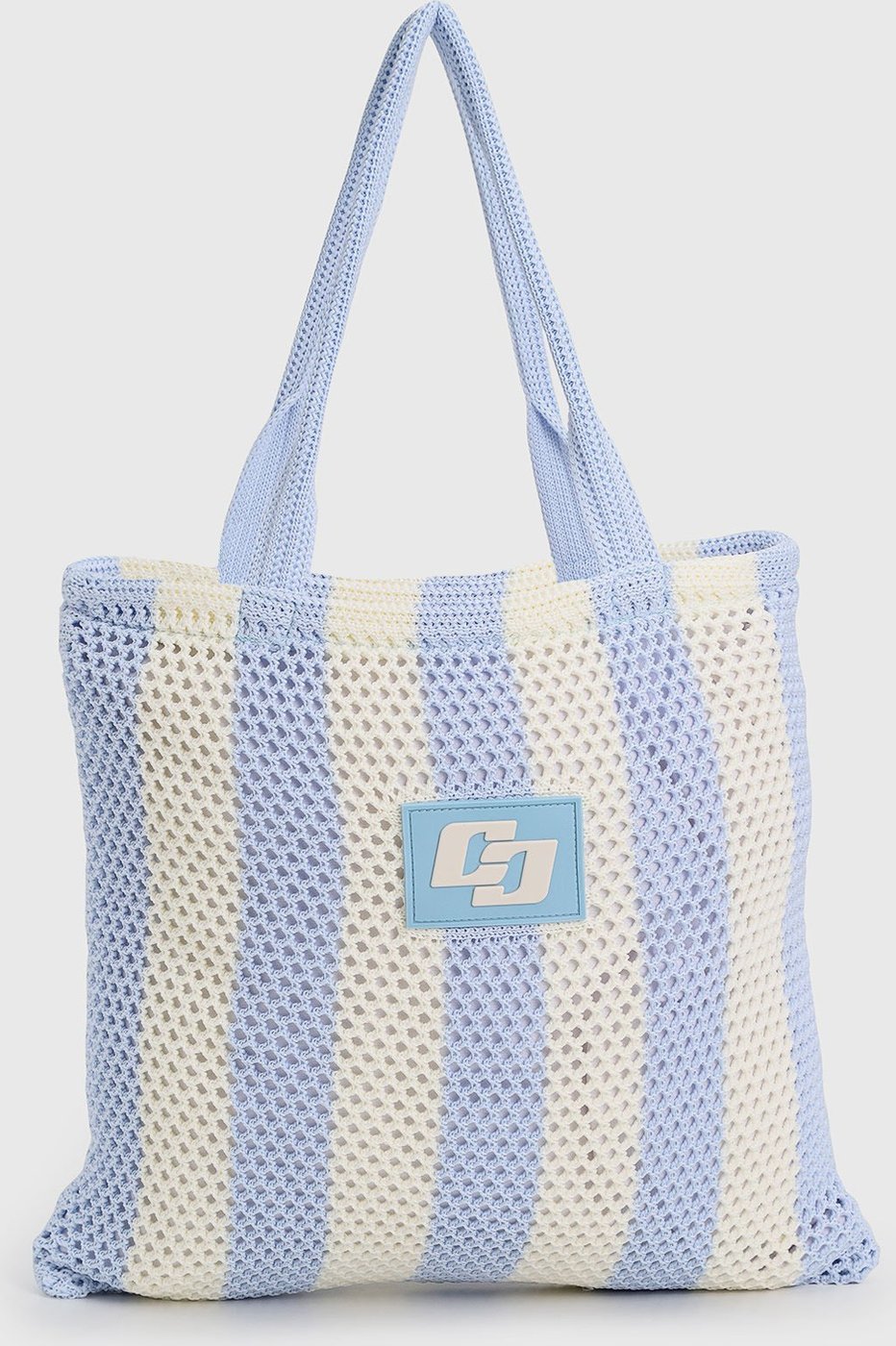 Bolsa Feminina Colcci Crochê Listrada Claro