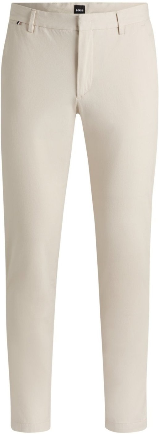 Imagem principal Calças Slim-fit Em Algodão Elástico Boss branco Boss branco