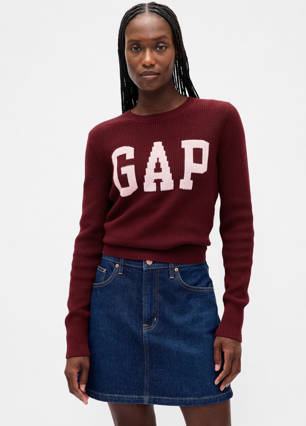 Suéter Feminino GAP Logo Bordado