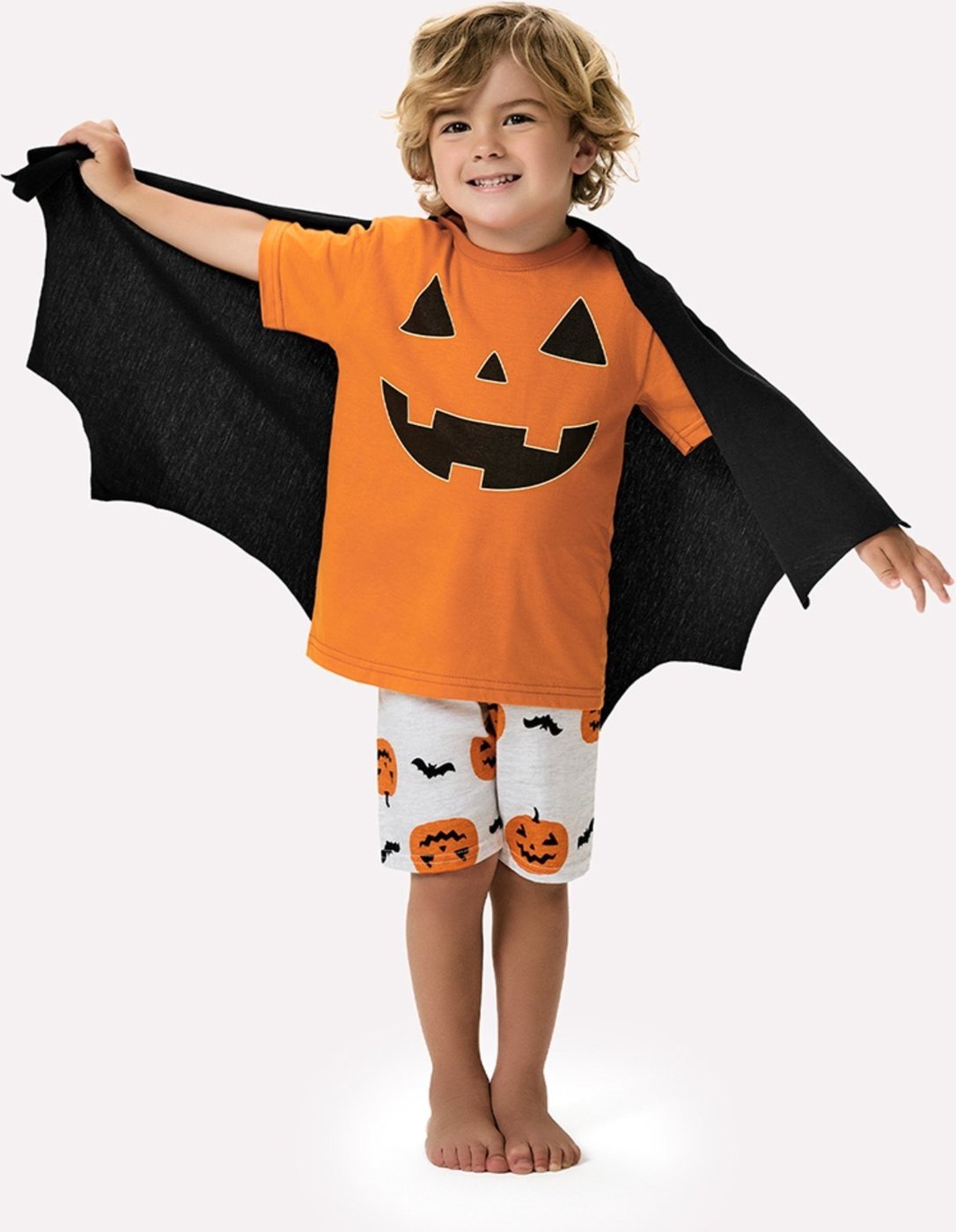 Imagem principal Pijama Menino Halloween Kyly cinza Kyly cinza