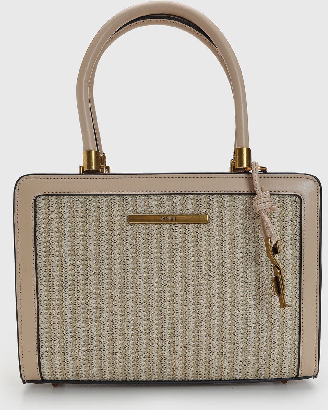 Bolsa Feminina Santa Lolla Palha Detalhe