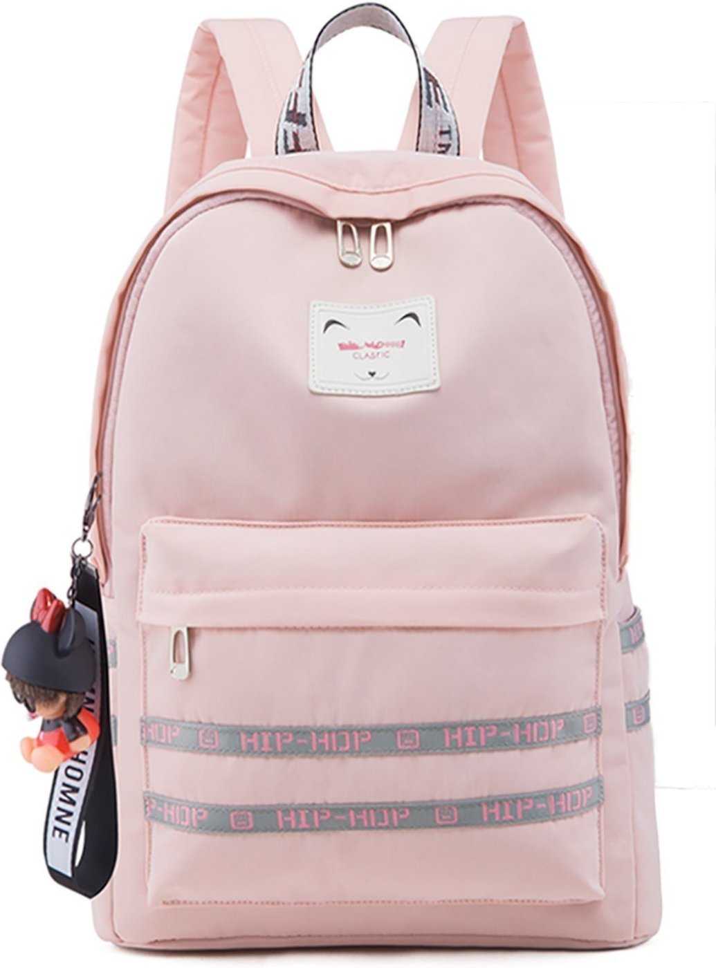 Imagem principal Mochila Impermeável Bolsa Grande Escola Faculdade Madami rosa Madami rosa