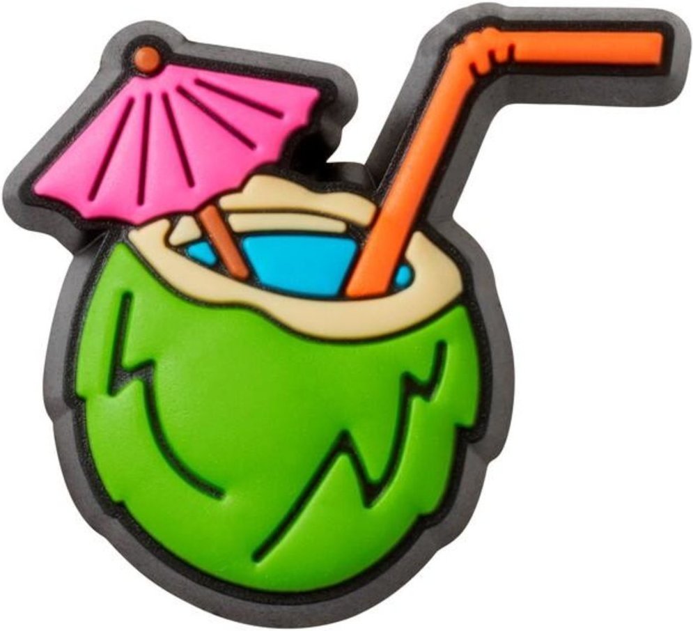 Infantil - Jibbitz Drink De Côco Unico