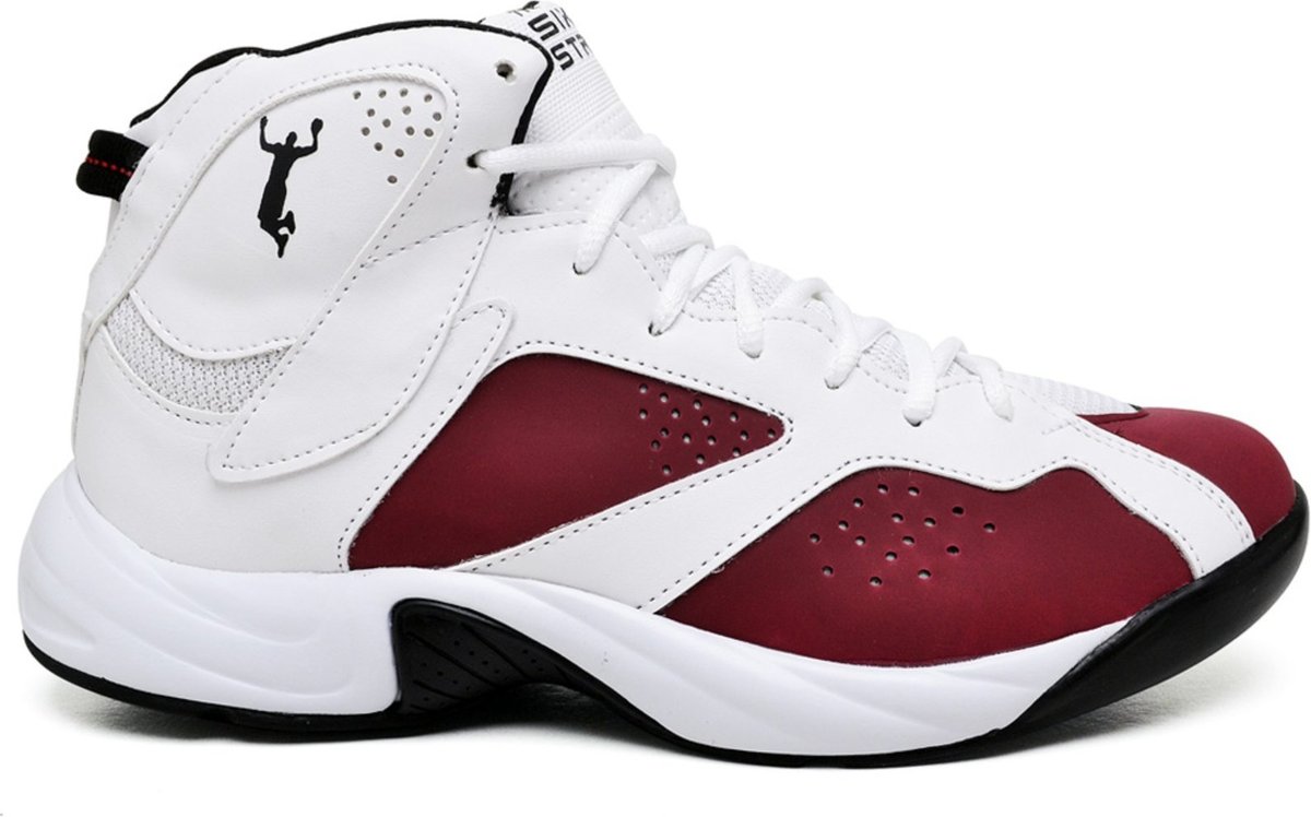 Imagem principal Tênis Basquete Adrenaline Forma Especial 45 ao Bordô branco branco